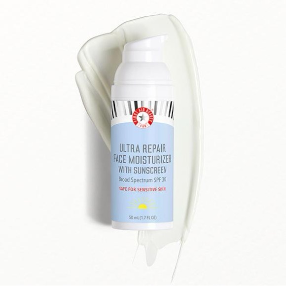 First Aid Beauty Ultra Repair Face Moisturizer with SPF 30 Sunscreen - Picture 1 of 14